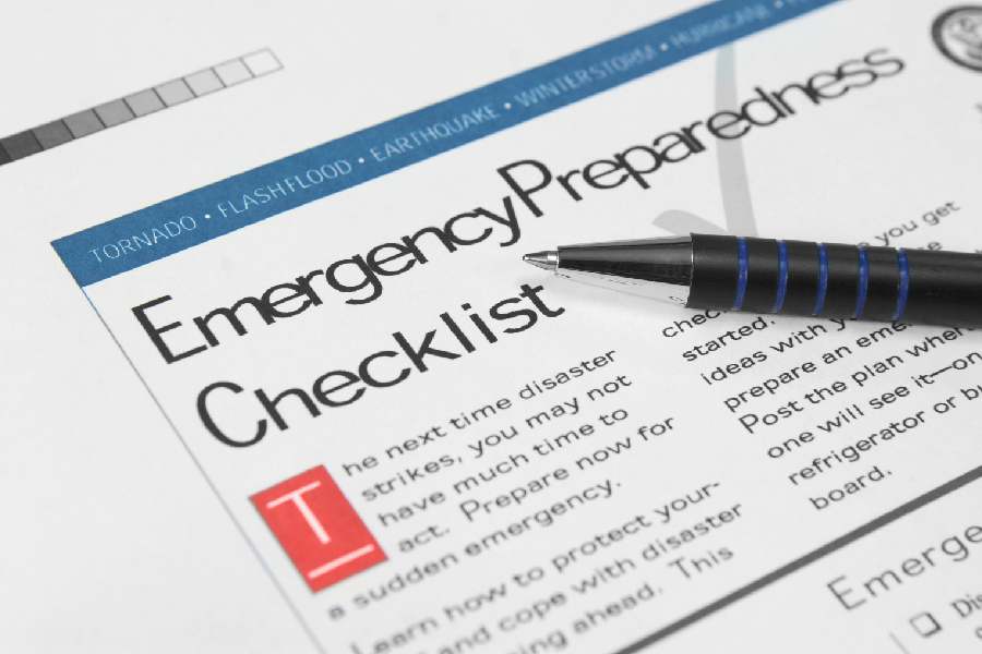 Emergency preparedness plans